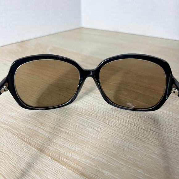 Jimmy Choo Oversized Sunglasses FRAMES ONLY Black 57-18-130 READ DESC main image 10